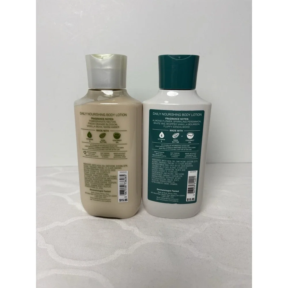 2 Lot Bath & Body Works Fairytale And Magic In The Air In The Air Body Lotion